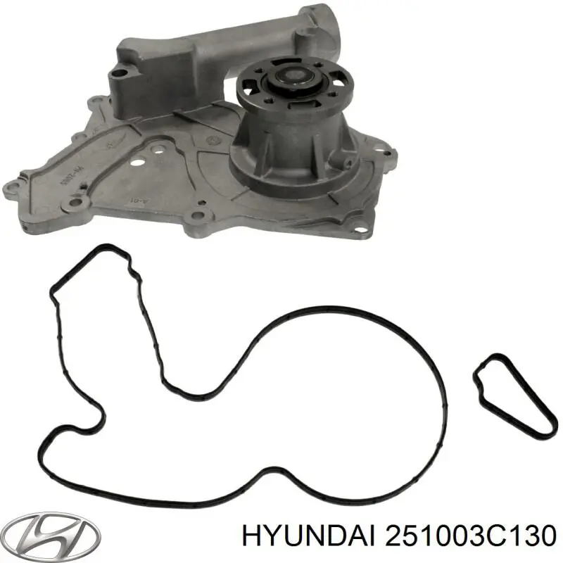 Compre 251003C130 Hyundai/Kia Bomba de água (bomba) de esfriamento