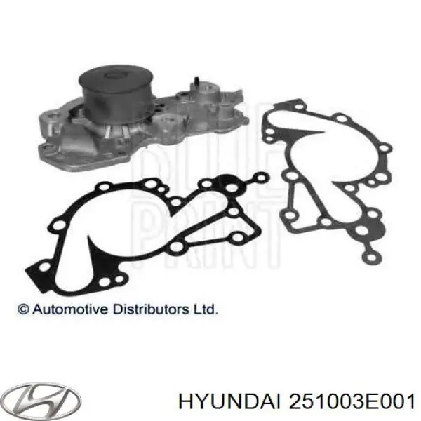 Compre 251003E001 Hyundai/Kia Bomba de água (bomba) de esfriamento