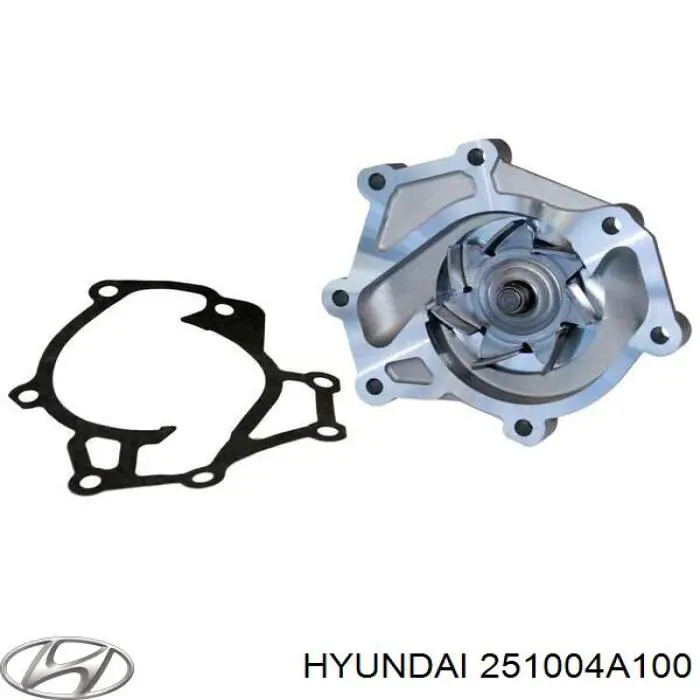 Bomba de água (bomba) de esfriamento Hyundai/Kia 251004A100 preço, a partir de 61,08 USD