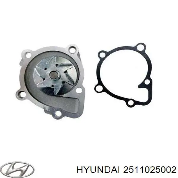 2511025002 Hyundai/Kia Bomba de água (bomba) de esfriamento