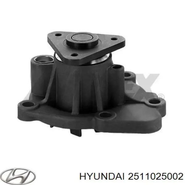 Bomba de água (bomba) de esfriamento 2511025002 Hyundai/Kia