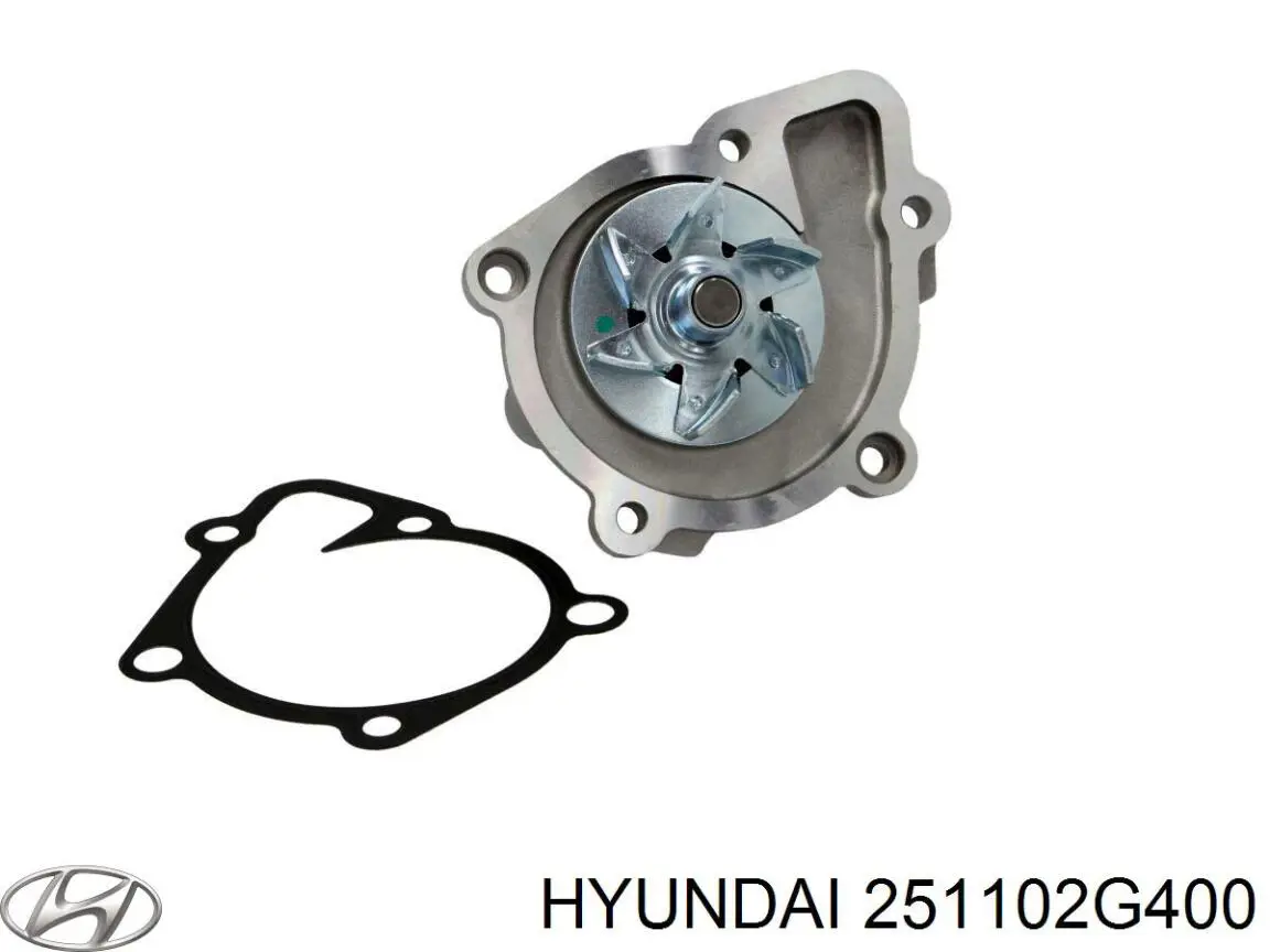 Bomba de água (bomba) de esfriamento Hyundai/Kia 251102G400 preço, a partir de 64,06 USD