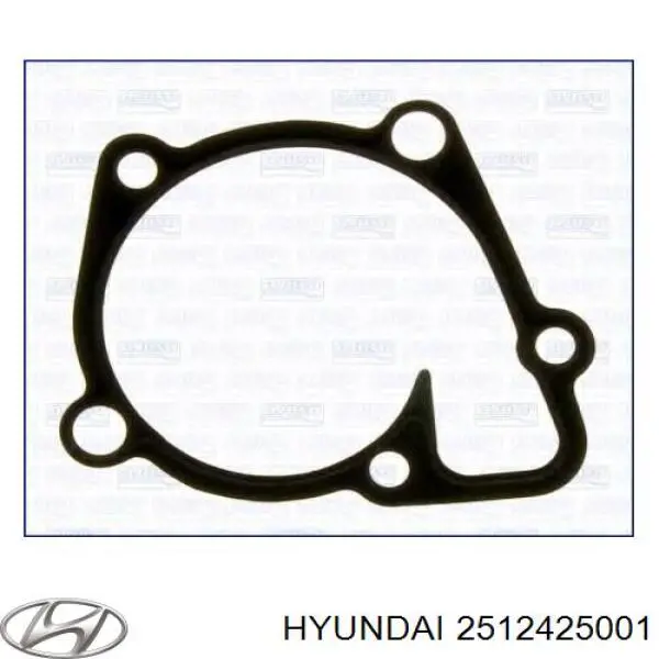 2512425001 Hyundai/Kia Vedante de bomba de água