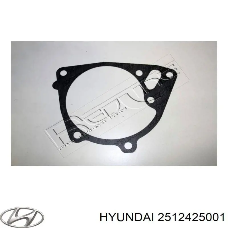 Compre 2512425001 Hyundai/Kia Vedante de bomba de água