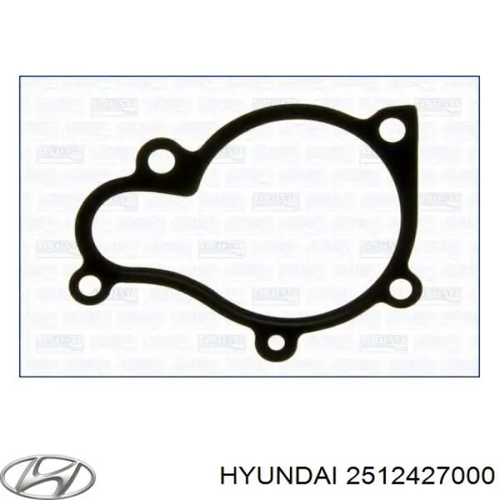 2512427000 Hyundai/Kia Vedante de bomba de água