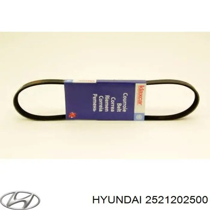 Correia dos conjuntos de transmissão Hyundai/Kia 2521202500 preço, a partir de 19,54 USD