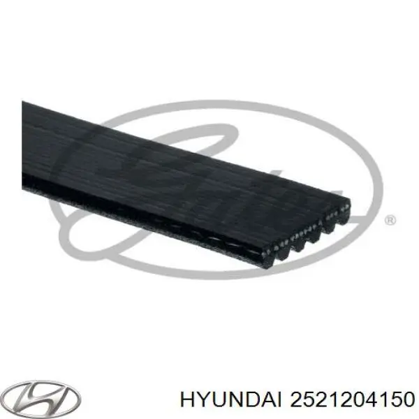 Correia dos conjuntos de transmissão Hyundai/Kia 2521204150 preço, a partir de 78,64 USD
