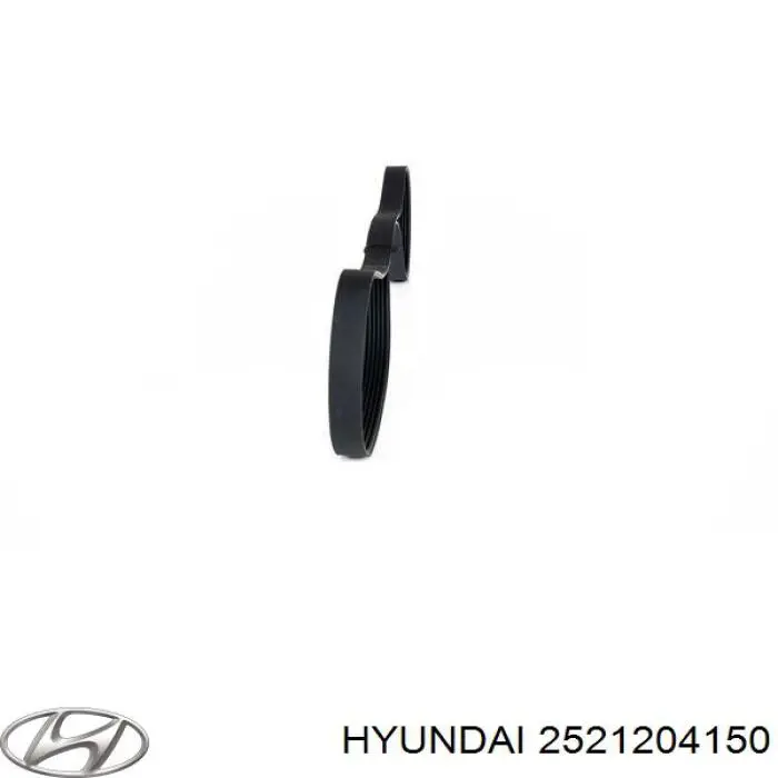 Correia dos conjuntos de transmissão 2521204150 Hyundai/Kia