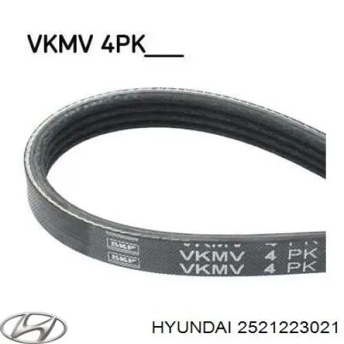 Correia dos conjuntos de transmissão Hyundai/Kia 2521223021 preço, a partir de 10,93 USD