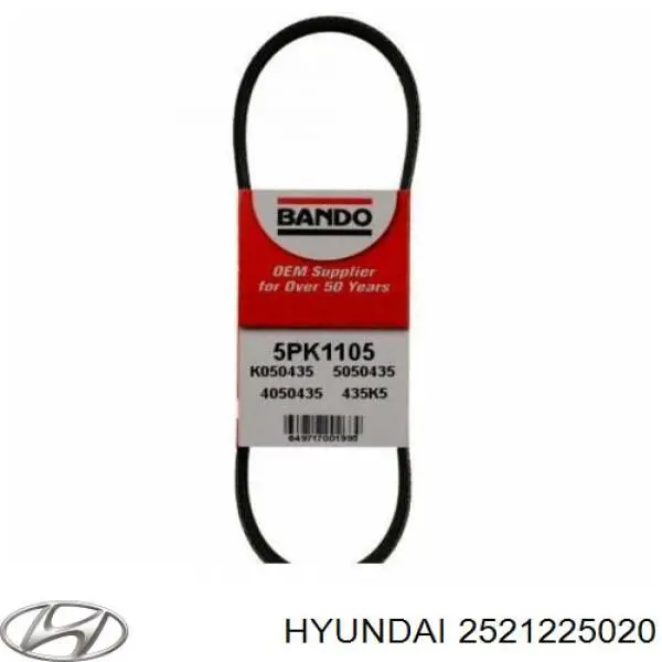 Compre 2521225020 Hyundai/Kia Correia dos conjuntos de transmissão