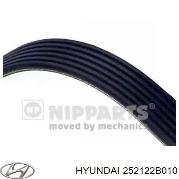 Correia dos conjuntos de transmissão 252122B010 Hyundai/Kia