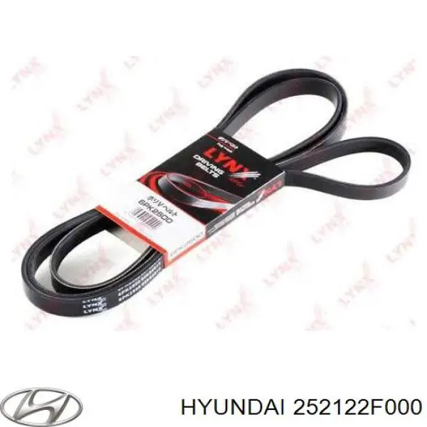 Correia dos conjuntos de transmissão Hyundai/Kia 252122F000 preço, a partir de 44,76 USD