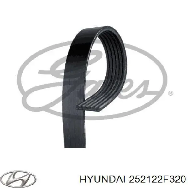 252122F320 Hyundai/Kia Correia dos conjuntos de transmissão