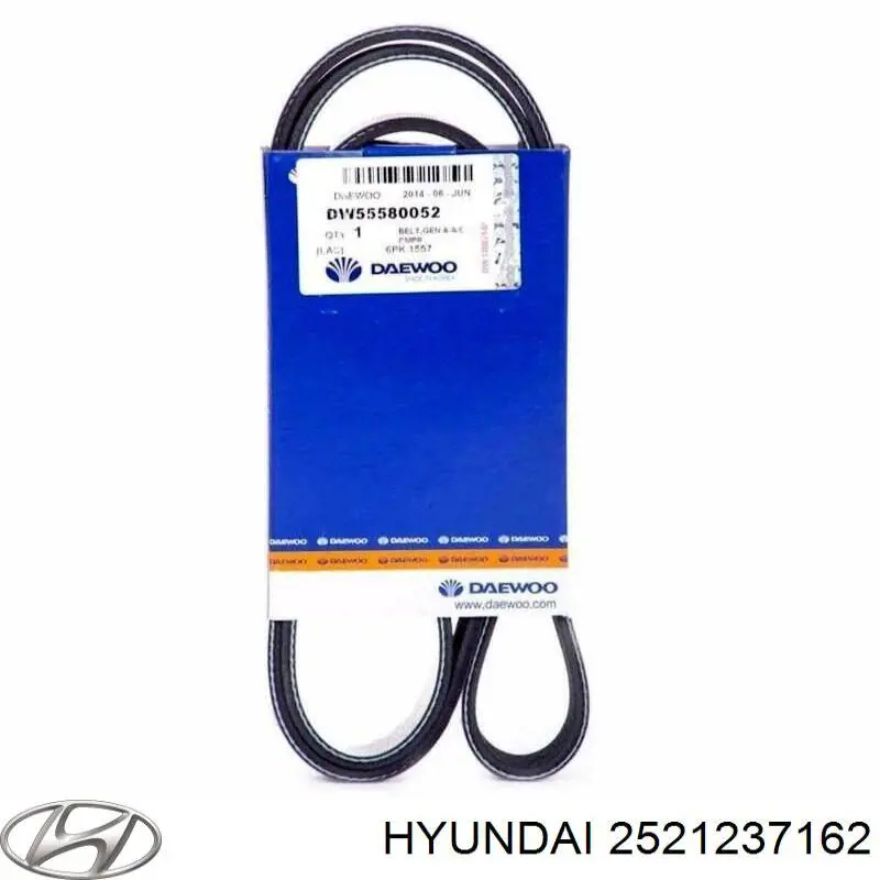 Correia dos conjuntos de transmissão Hyundai/Kia 2521237162 preço, a partir de 16,09 USD