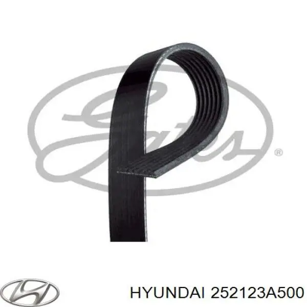 Correia dos conjuntos de transmissão Hyundai/Kia 252123A500 preço, a partir de 46,12 USD