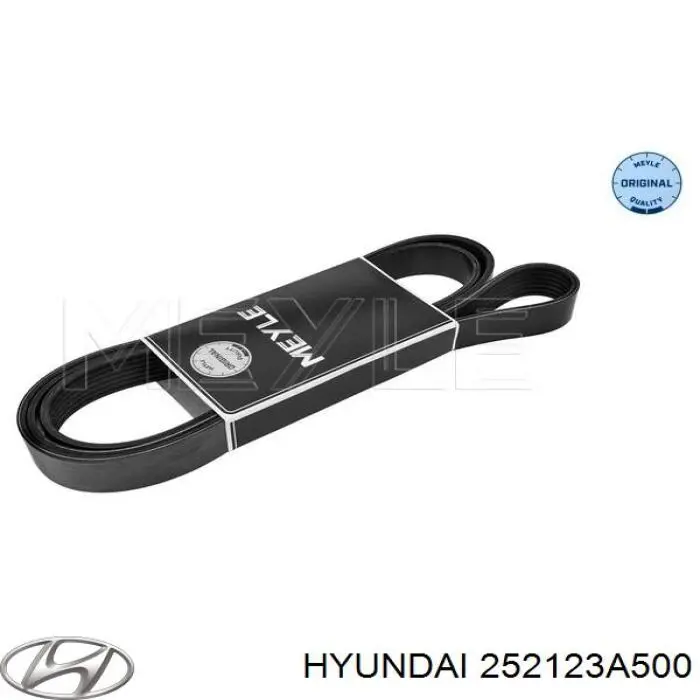Correia dos conjuntos de transmissão 252123A500 Hyundai/Kia