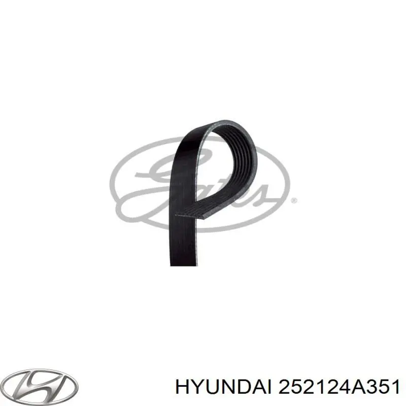 Compre 252124A351 Hyundai/Kia Correia dos conjuntos de transmissão