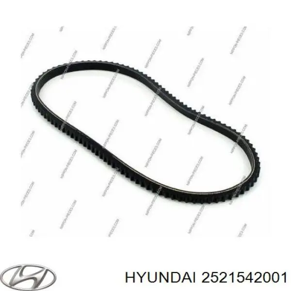 2521542001 Hyundai/Kia Correia dos conjuntos de transmissão