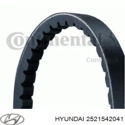 2521542041 Hyundai/Kia Correia dos conjuntos de transmissão
