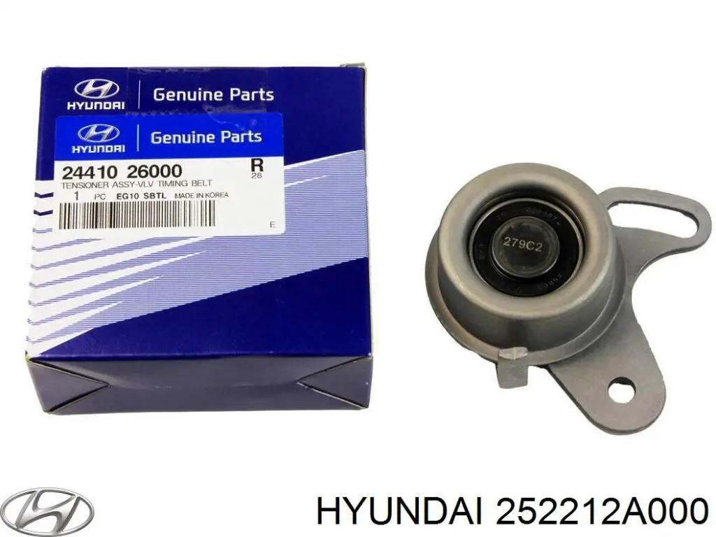 252212A000 Hyundai/Kia Polia da bomba de água