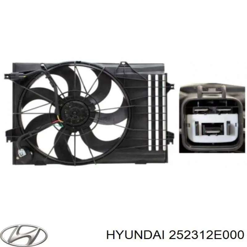 Difusor do radiador de esfriamento Hyundai/Kia 252312E000 preço, a partir de 80,05 USD