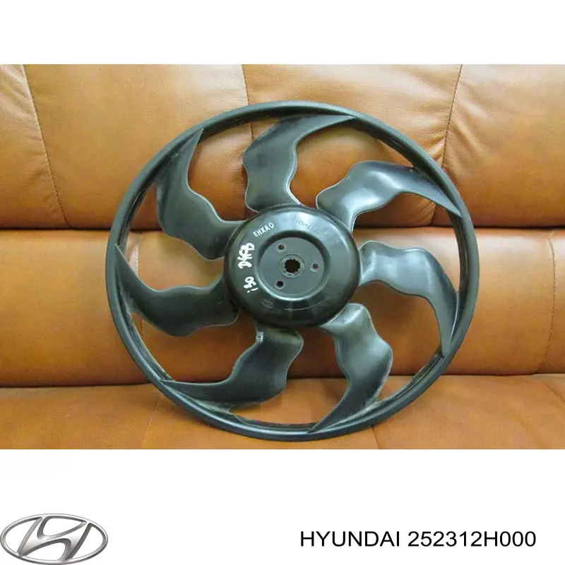 252312H000 Hyundai/Kia Ventilador (roda de aletas) do radiador de esfriamento