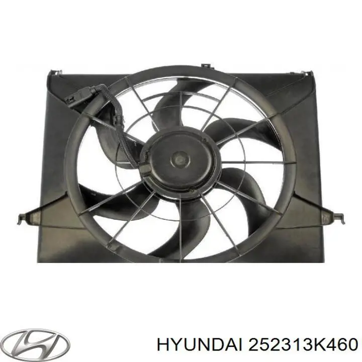 Compre 252313K460 Hyundai/Kia Ventilador (roda de aletas) do radiador de esfriamento