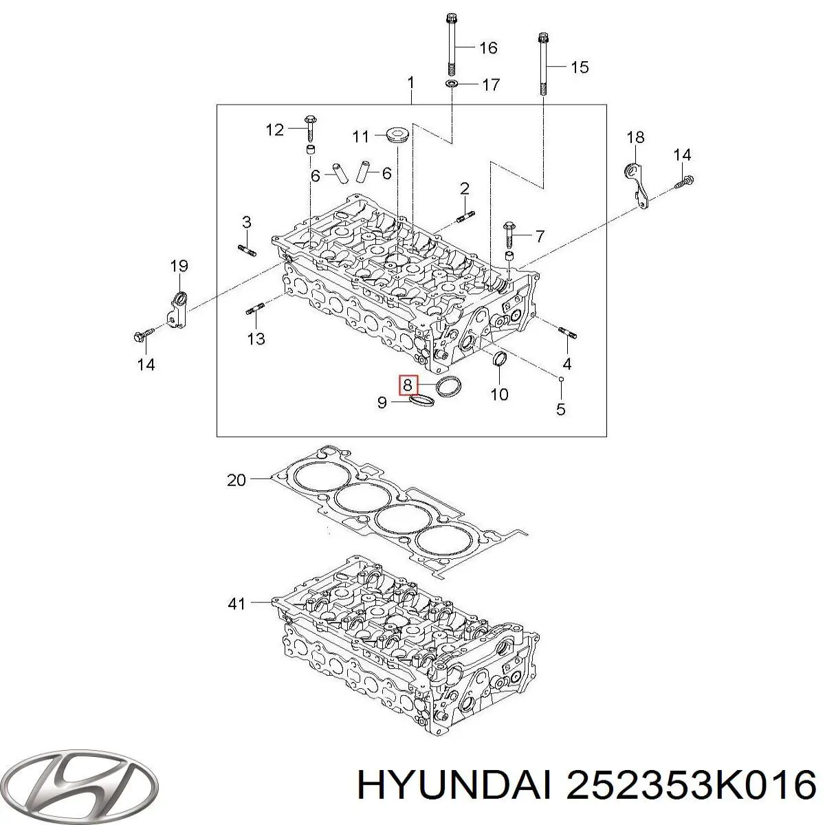 252353K016 Hyundai/Kia 