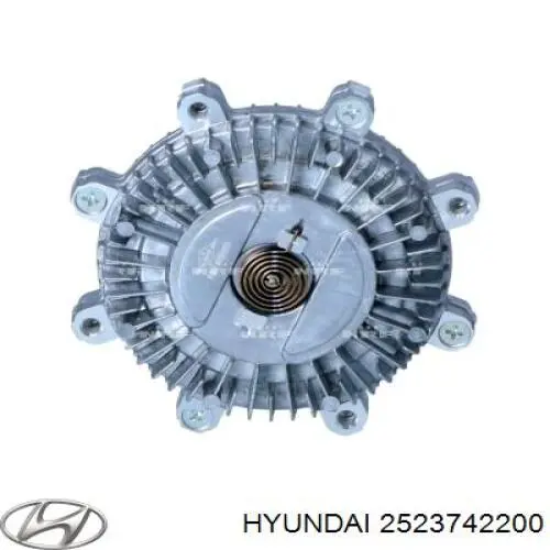 Acoplamento viscoso de ventilador de esfriamento Hyundai/Kia 2523742200 preço, a partir de 97,51 USD