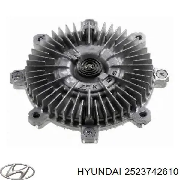 Acoplamento viscoso de ventilador de esfriamento Hyundai/Kia 2523742610 preço, a partir de 445,82 USD