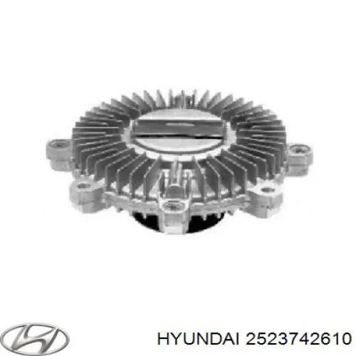 2523742610 Hyundai/Kia Acoplamento viscoso de ventilador de esfriamento