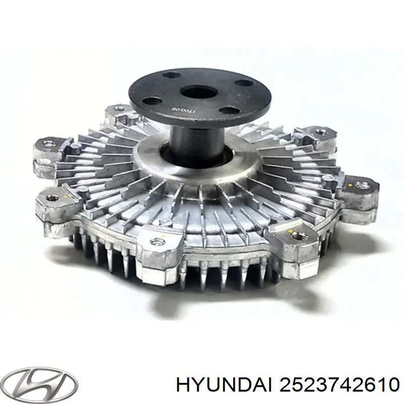 Acoplamento viscoso de ventilador de esfriamento 2523742610 Hyundai/Kia