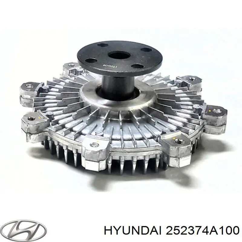 Compre 252374A100 Hyundai/Kia Acoplamento viscoso de ventilador de esfriamento