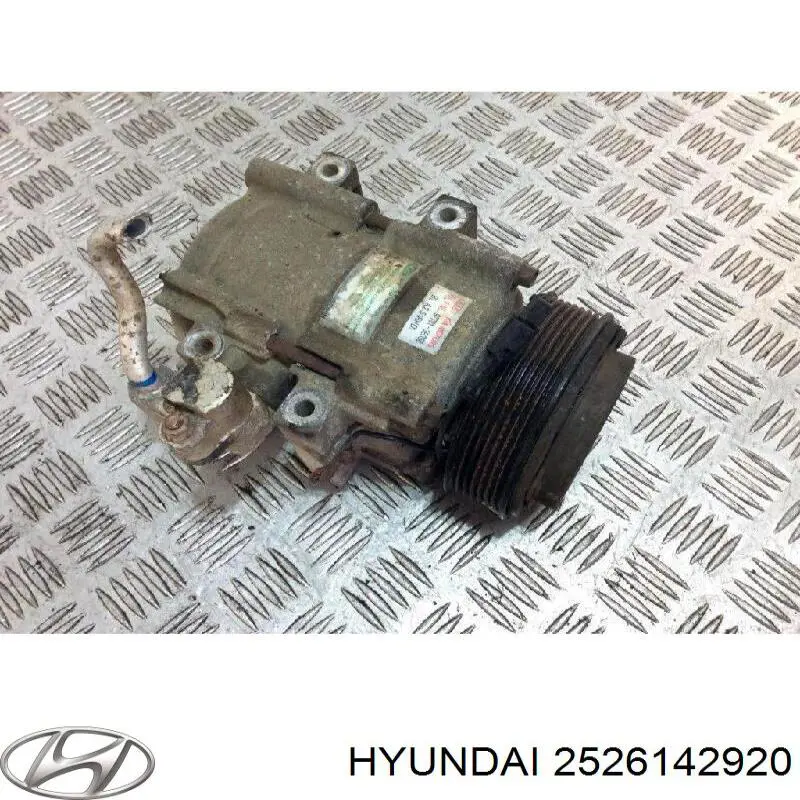 2526142920 Hyundai/Kia Ventilador (roda de aletas) do radiador de esfriamento