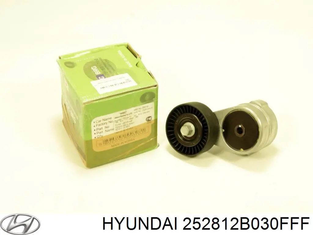 Reguladora de tensão da correia de transmissão 252812B030FFF Hyundai/Kia