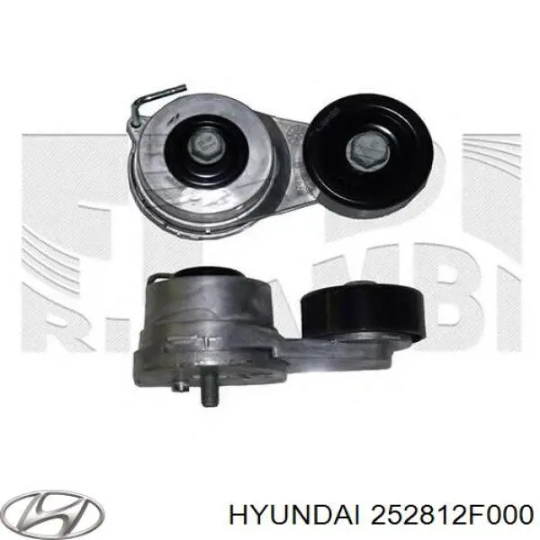 Compre 252812F000 Hyundai/Kia Reguladora de tensão da correia de transmissão