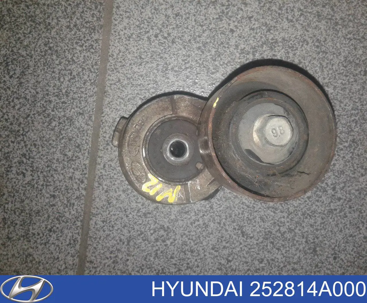 252814A000 Hyundai/Kia Reguladora de tensão da correia de transmissão