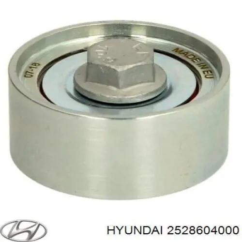 Compre 2528604000 Hyundai/Kia Rolo parasita da correia do mecanismo de distribuição de gás