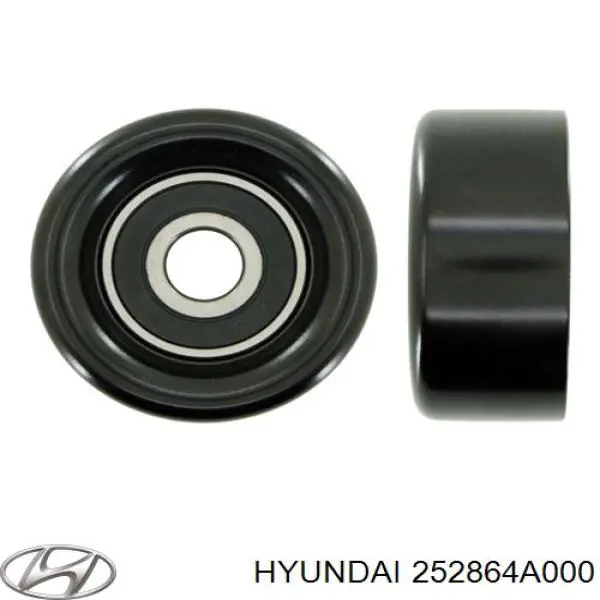 252864A000 Hyundai/Kia Rolo de reguladora de tensão da correia de transmissão