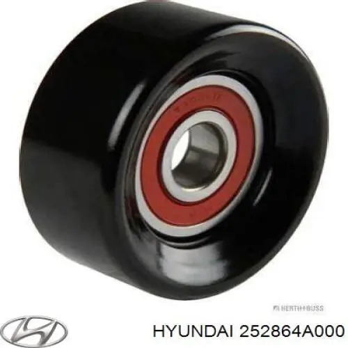 Compre 252864A000 Hyundai/Kia Rolo de reguladora de tensão da correia de transmissão
