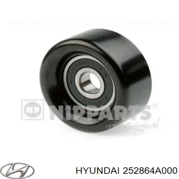 Compre 252864A000 Hyundai/Kia Rolo de reguladora de tensão da correia de transmissão