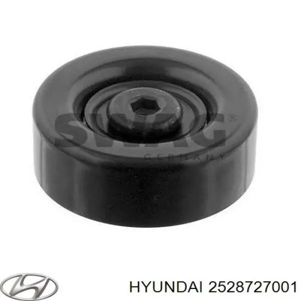 Compre 2528727001 Hyundai/Kia Rolo parasita da correia de transmissão