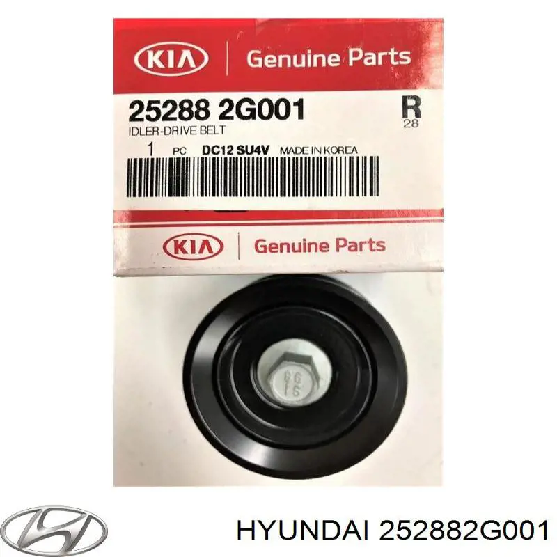 Rolo parasita da correia de transmissão Hyundai/Kia 252882G001 preço, a partir de 34,14 USD
