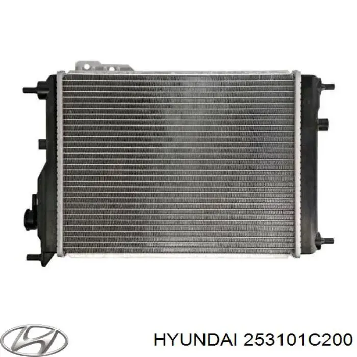 Compre 253101C200 Hyundai/Kia Radiador de esfriamento de motor