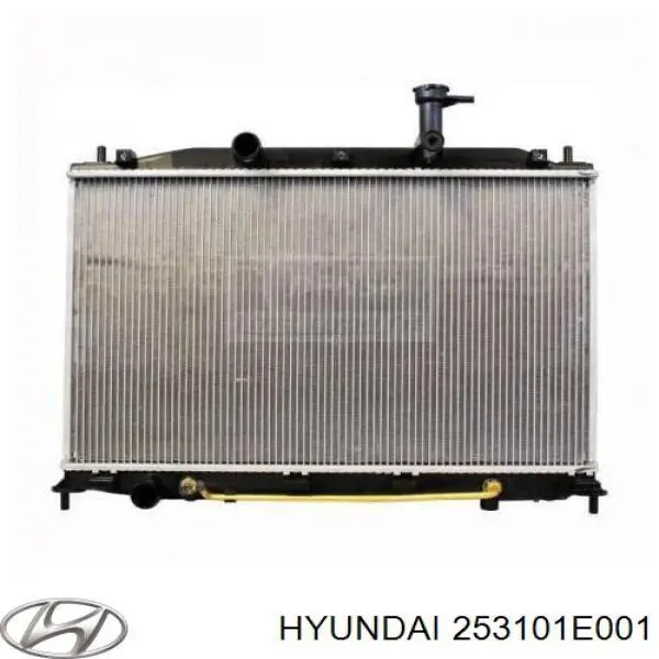 Radiador de esfriamento de motor Hyundai/Kia 253101E001 preço, a partir de 85,88 USD