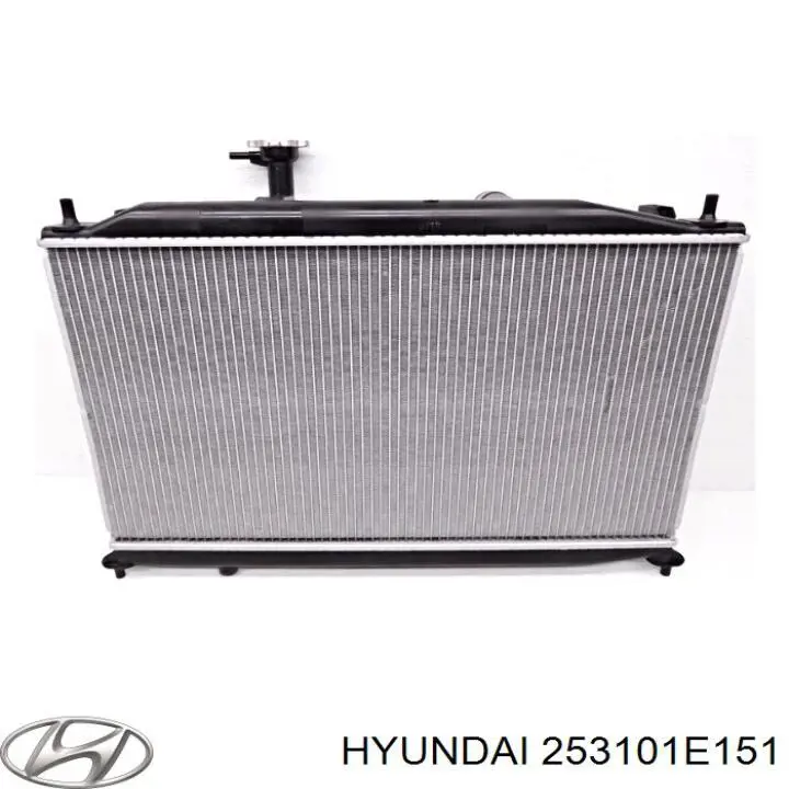 Radiador de esfriamento de motor Hyundai/Kia 253101E151 preço, a partir de 131,40 USD