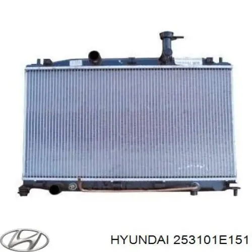 Compre 253101E151 Hyundai/Kia Radiador de esfriamento de motor