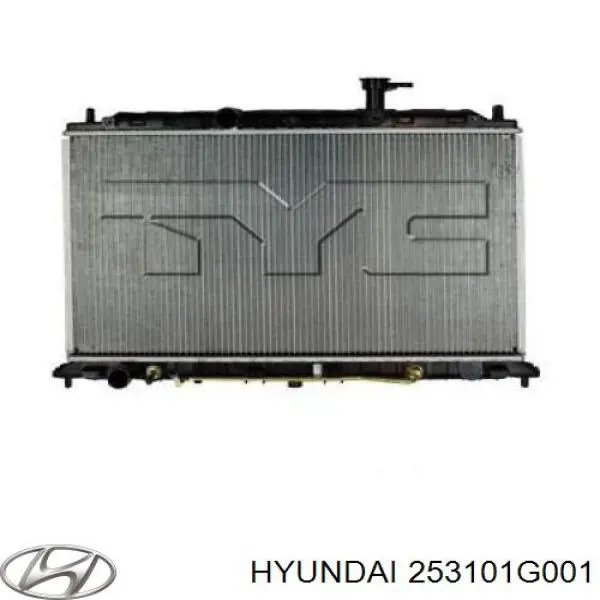 Compre 4117081 Polcar Radiador de esfriamento de motor