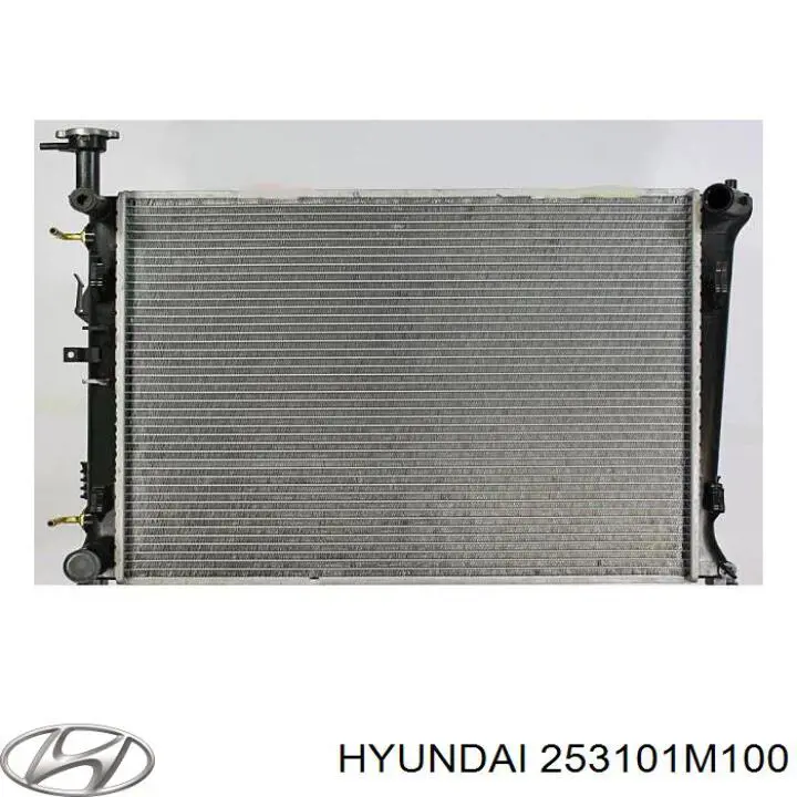 Radiador de esfriamento de motor Hyundai/Kia 253101M100 preço, a partir de 127,50 USD