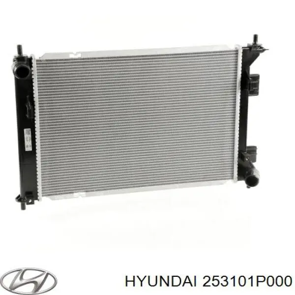 253101P000 Hyundai/Kia Radiador de esfriamento de motor